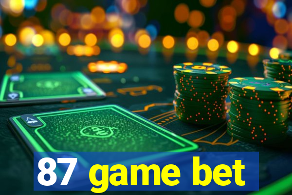 87 game bet